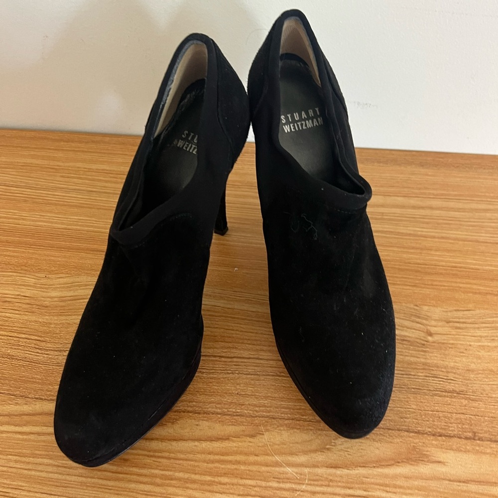 Stuart Weitzman black heels shoes, good condition, size 5,5